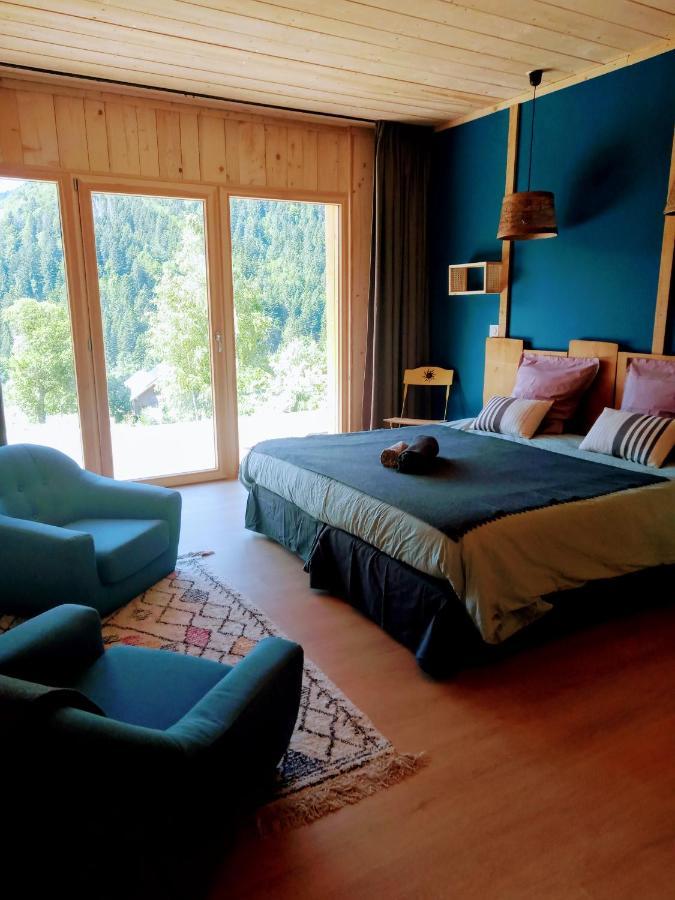 Le Chalet Du Blanc Spa Yoga Aillon-le-Jeune 外观 照片