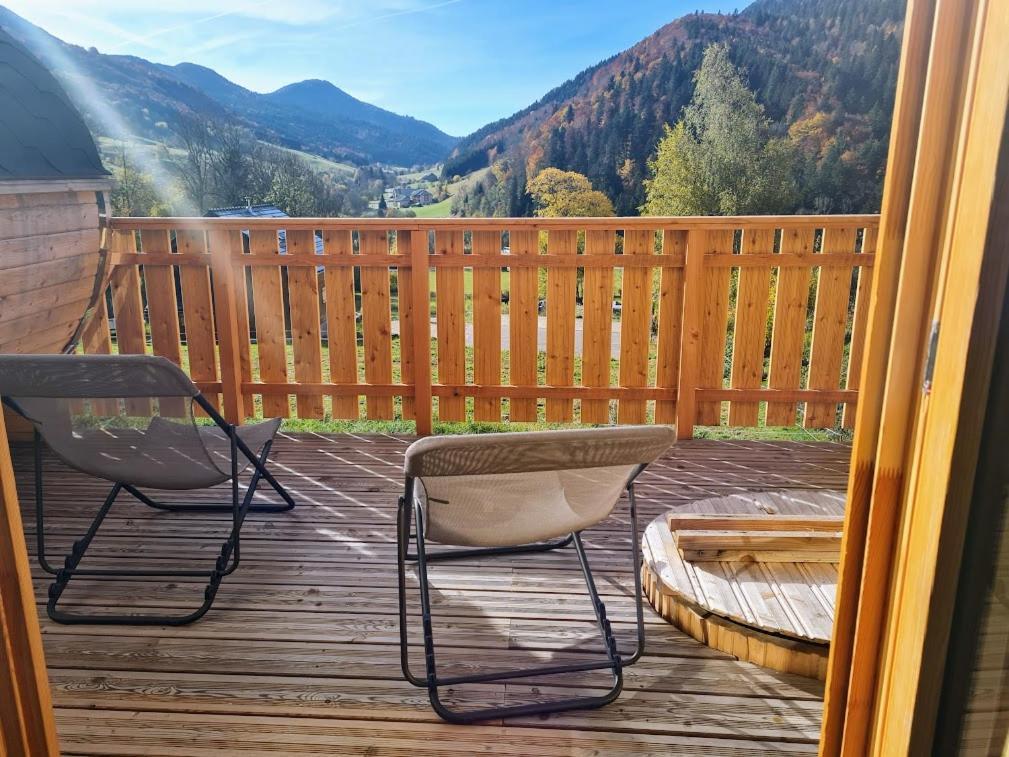 Le Chalet Du Blanc Spa Yoga Aillon-le-Jeune 外观 照片