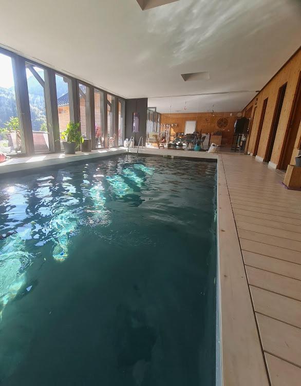 Le Chalet Du Blanc Spa Yoga Aillon-le-Jeune 外观 照片