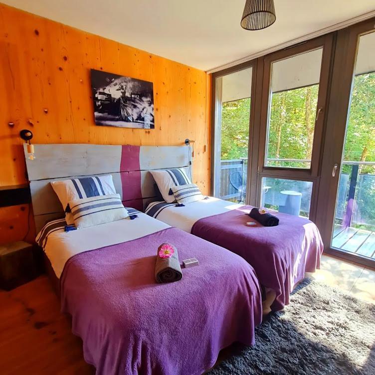 Le Chalet Du Blanc Spa Yoga Aillon-le-Jeune 外观 照片