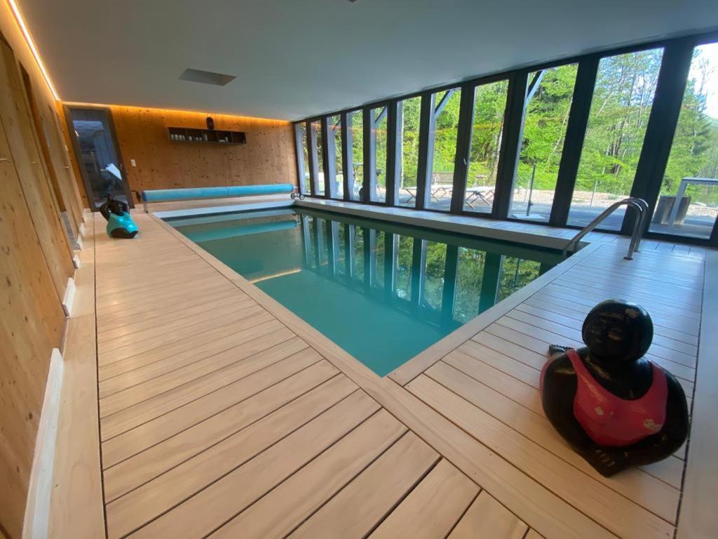 Le Chalet Du Blanc Spa Yoga Aillon-le-Jeune 外观 照片